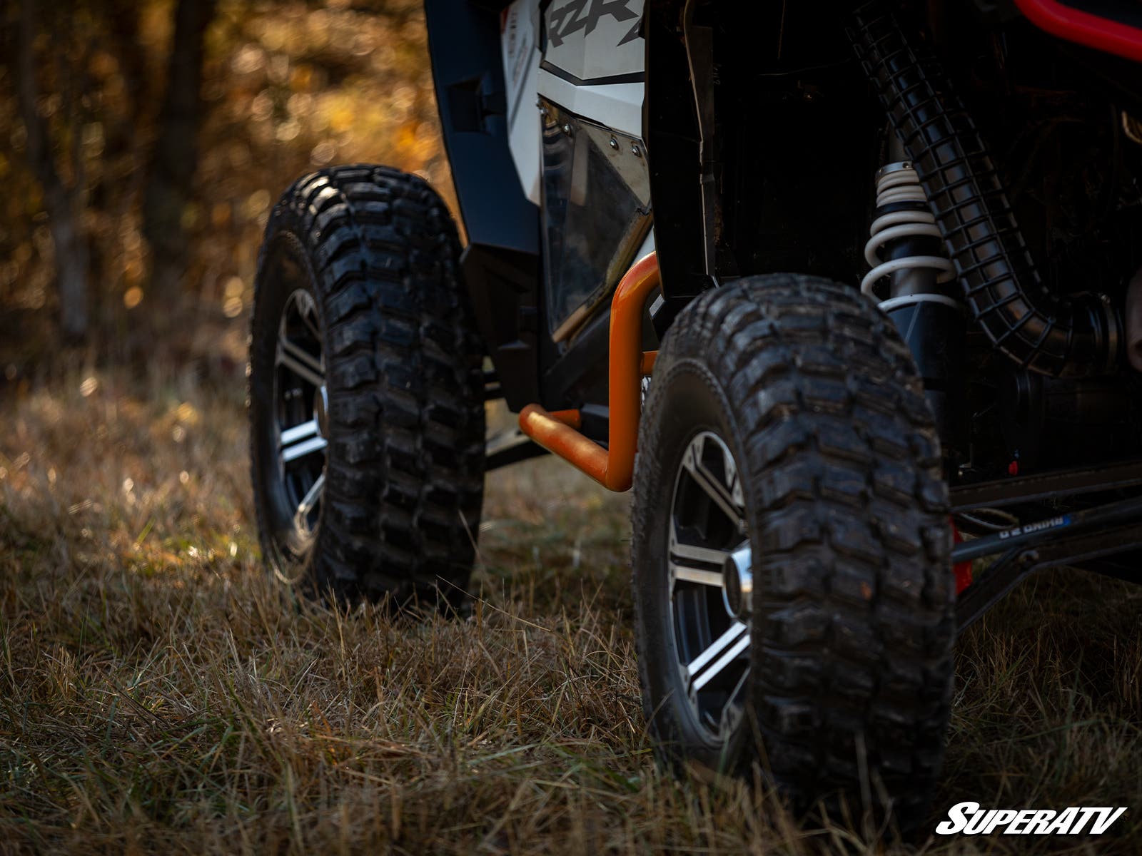 Photo of SuperATV Polaris RZR Trail S 900 Heavy-Duty Nerf Bars by SuperATV - Premium Nerf Bars for UTVs / Side by Sides