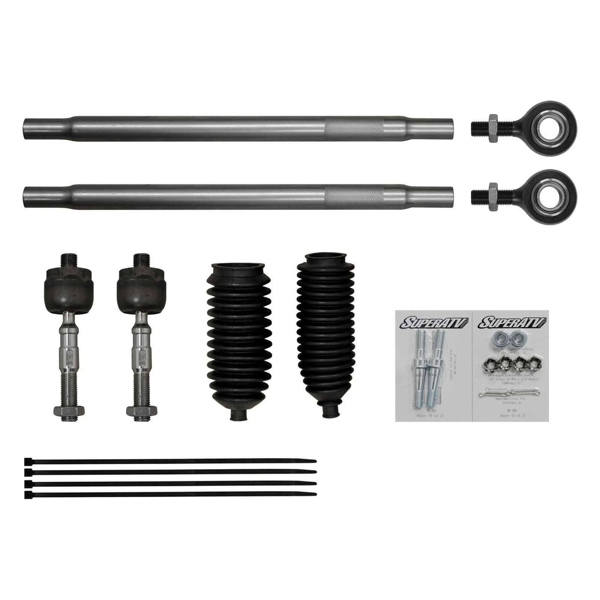 Polaris RZR XP 1000 Heavy Duty Swaged Tie Rod Kit