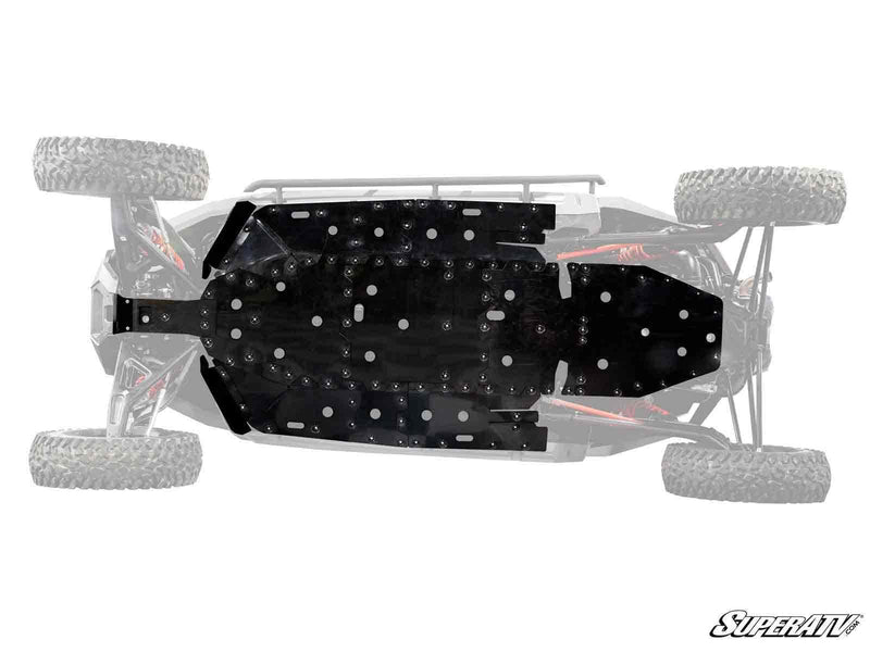 Polaris RZR Turbo R 4 1/2-Inch ARMW Full Skid Plate