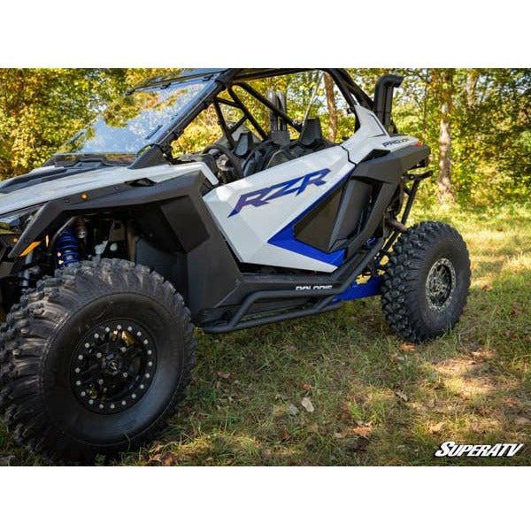 Polaris RZR Turbo R Rock Slider Nerf Bars