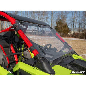 Polaris RZR Turbo R Scratch Resistant Flip Windshield