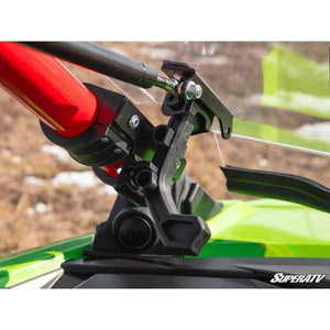 Polaris RZR Turbo R Scratch Resistant Flip Windshield