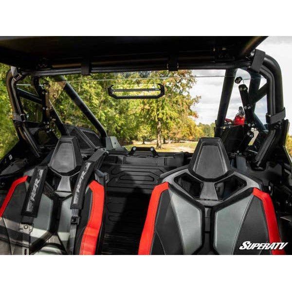 Photo of Polaris RZR Turbo R Vented Rear Windshield by SuperATV - Premium Windshields for UTVs / Side by Sides