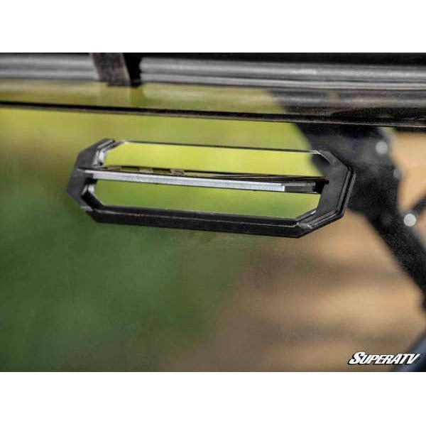 Photo of Polaris RZR Turbo R Vented Rear Windshield by SuperATV - Premium Windshields for UTVs / Side by Sides