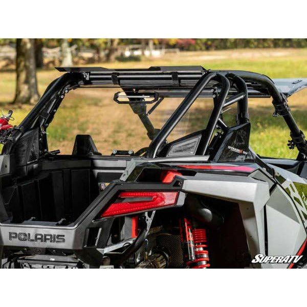 Photo of Polaris RZR Turbo R Vented Rear Windshield by SuperATV - Premium Windshields for UTVs / Side by Sides