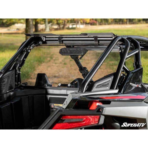 Photo of Polaris RZR Turbo R Vented Rear Windshield by SuperATV - Premium Windshields for UTVs / Side by Sides