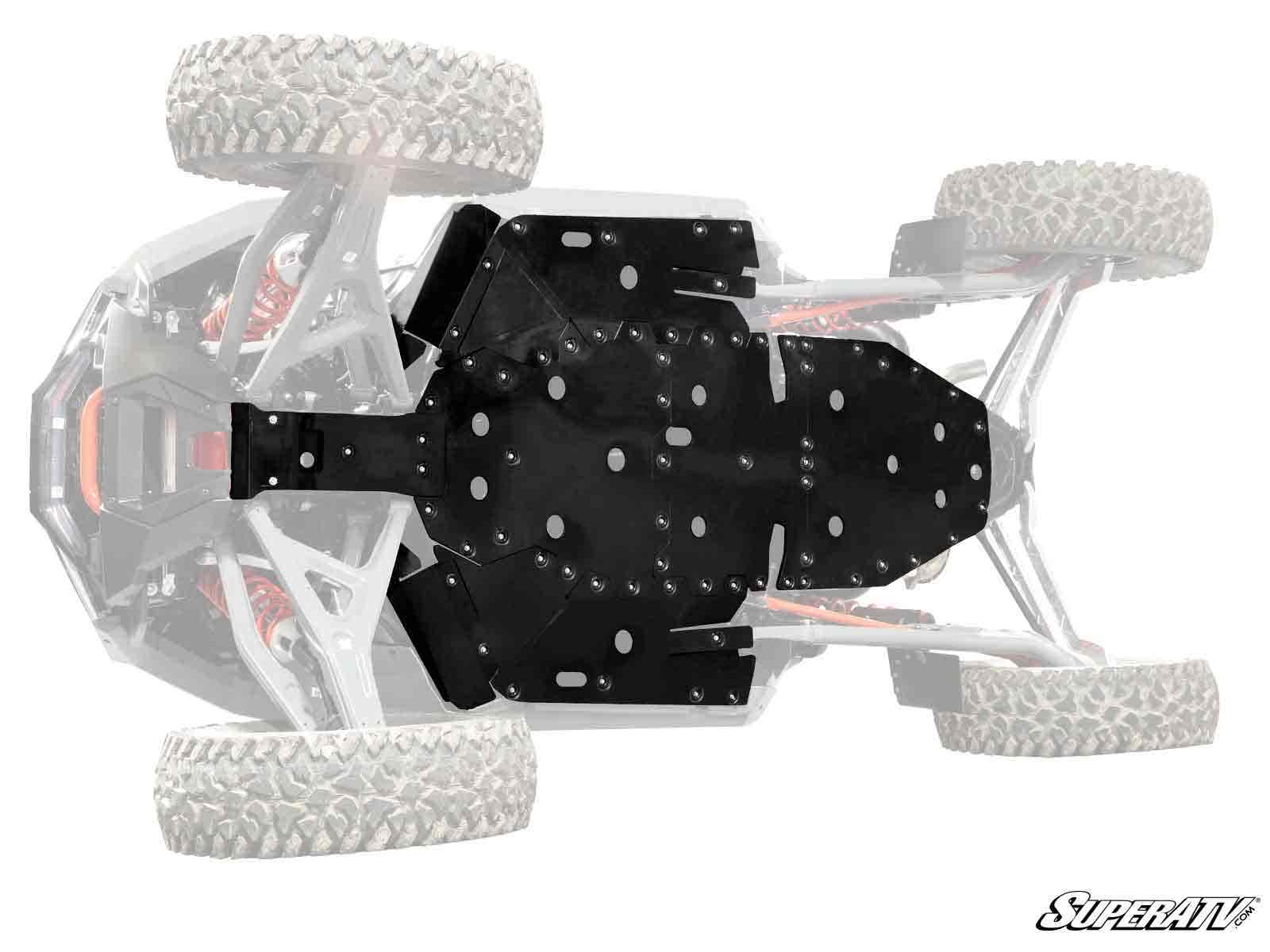 Photo of SuperATV Polaris RZR Turbo R Full Skid Plate by SuperATV - Premium Skid Plates & Guards for UTVs / Side by Sides