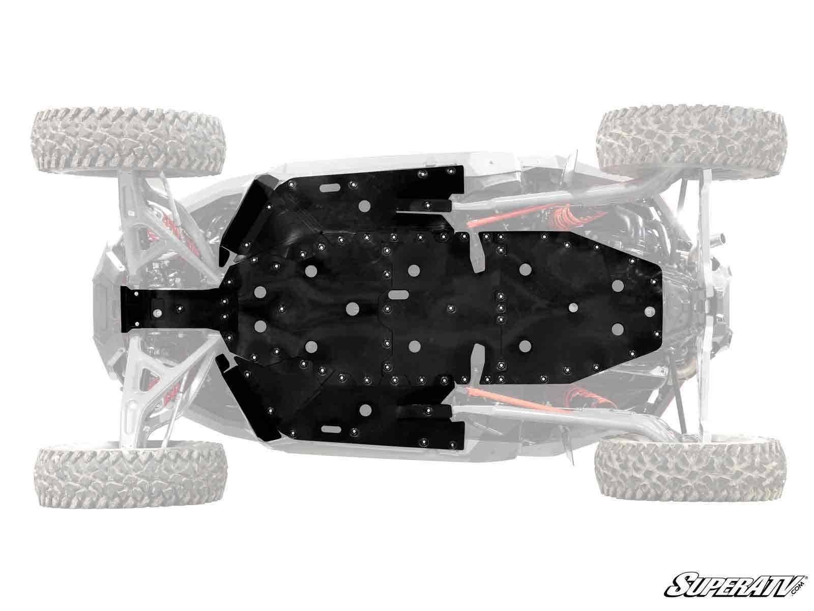 Photo of SuperATV Polaris RZR Turbo R Full Skid Plate by SuperATV - Premium Skid Plates & Guards for UTVs / Side by Sides