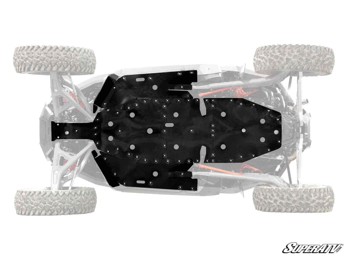 Photo of SuperATV Polaris RZR Turbo R Full Skid Plate by SuperATV - Premium Skid Plates & Guards for UTVs / Side by Sides