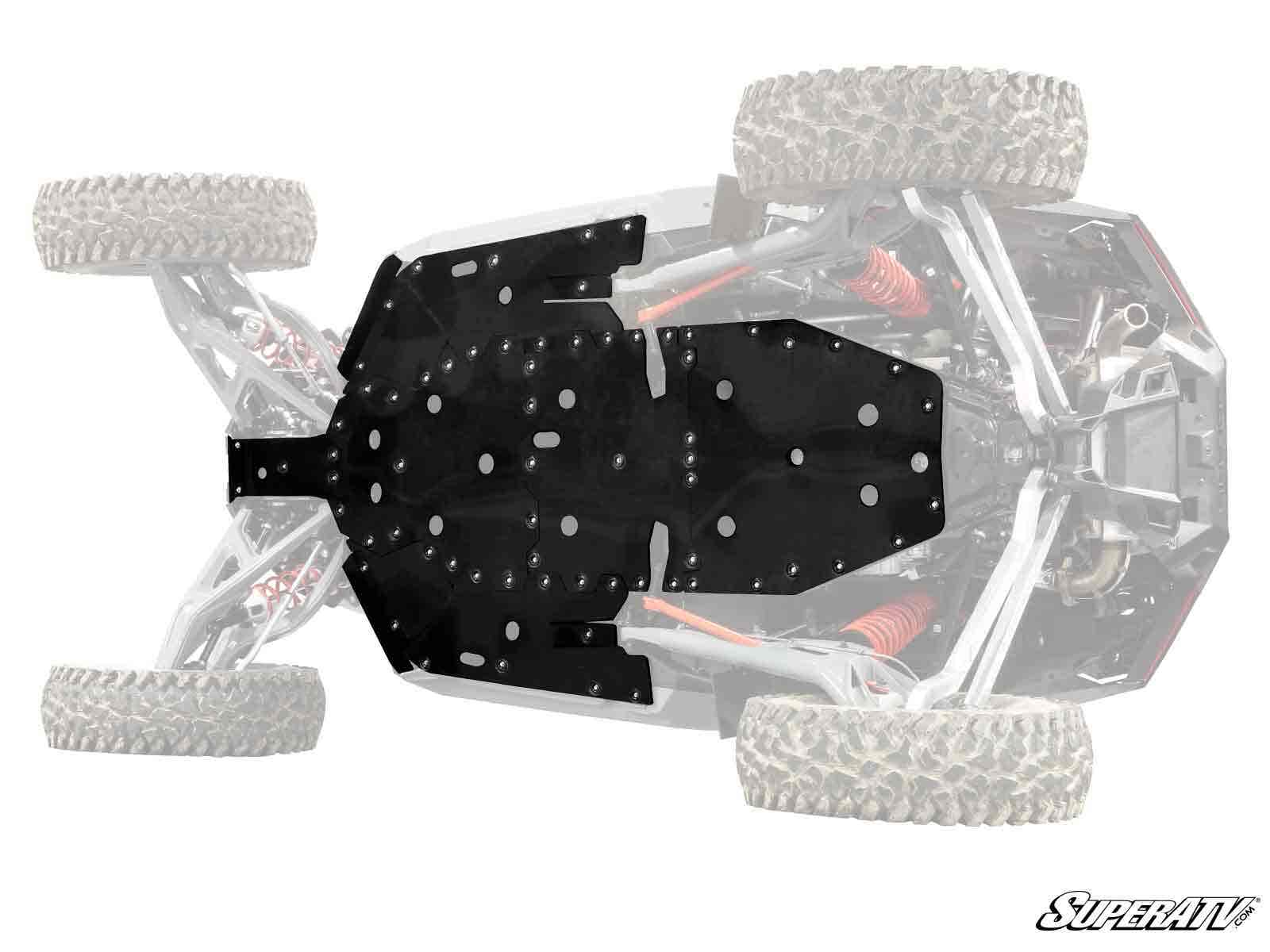 Photo of SuperATV Polaris RZR Turbo R Full Skid Plate by SuperATV - Premium Skid Plates & Guards for UTVs / Side by Sides