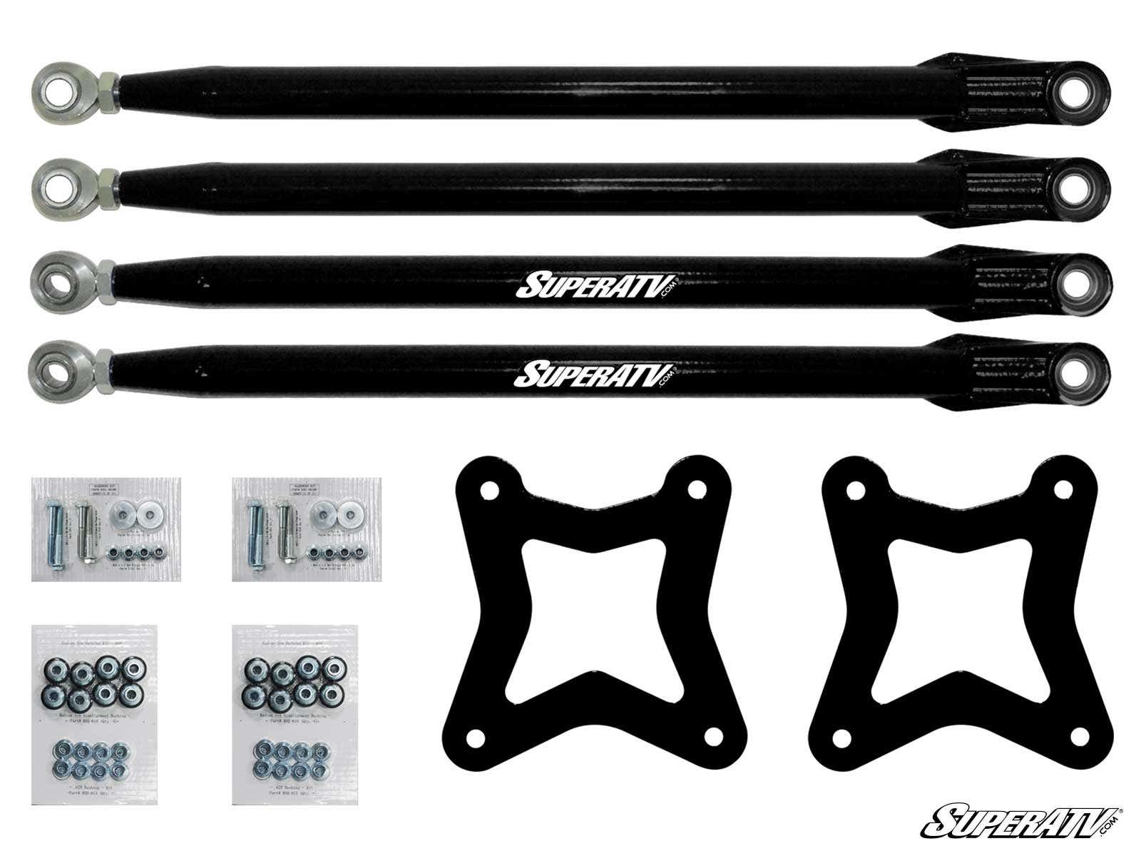 Polaris RZR 1000 Radius Arms - Black