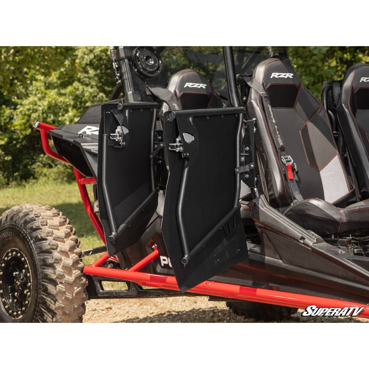 Photo of Polaris RZR Turbo S Aluminum Doors by SuperATV - Premium Doors for UTVs / Side by Sides