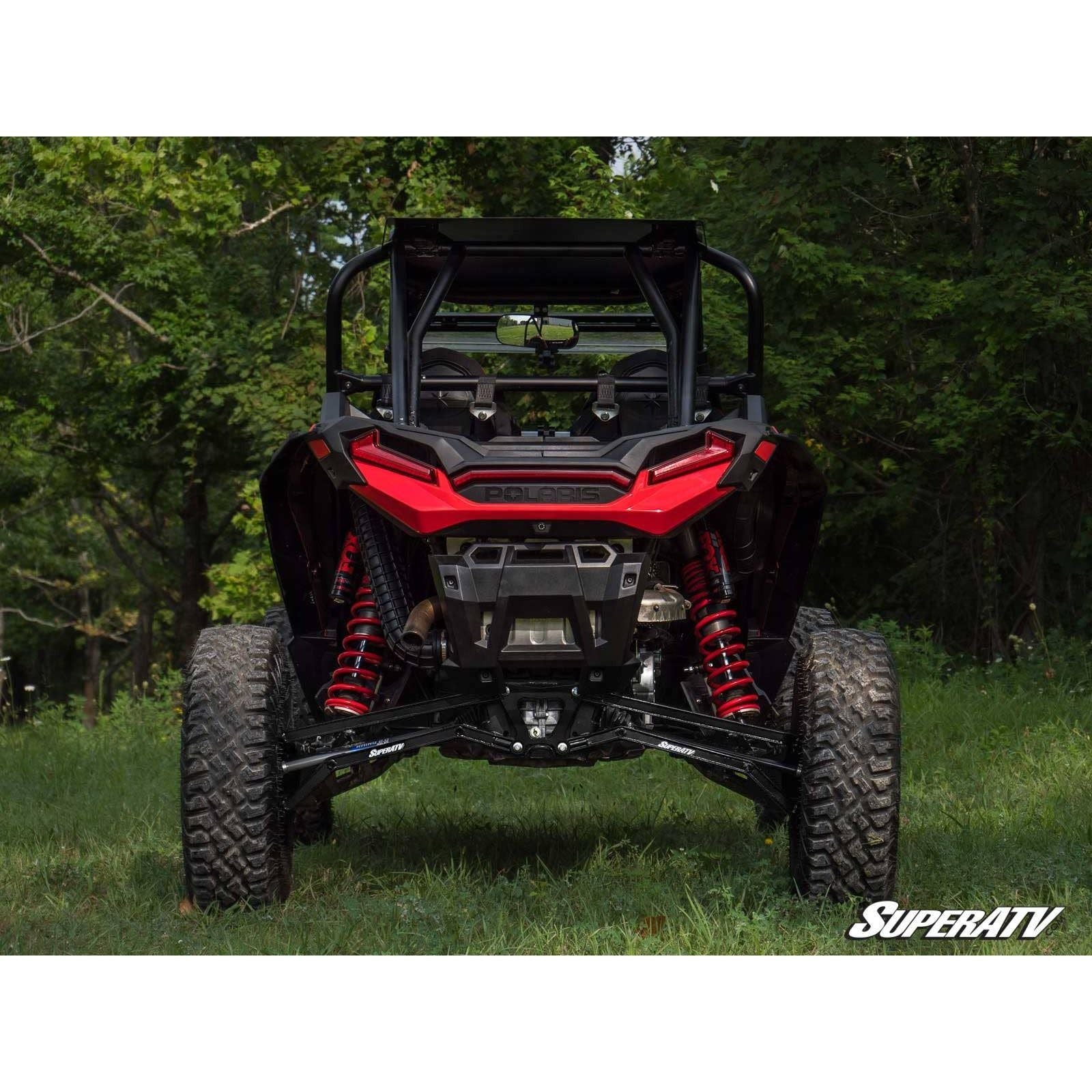 Photo of Polaris RZR Turbo S Boxed High Clearance Radius Arms by SuperATV - Premium Radius Rods & Plates for UTVs / Side by Sides