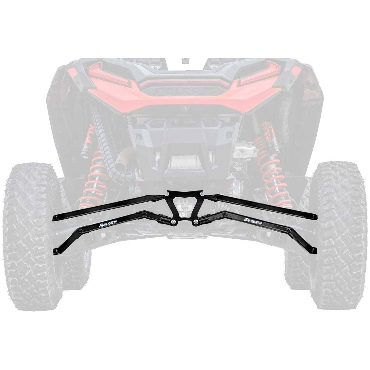 Photo of Polaris RZR Turbo S Boxed High Clearance Radius Arms by SuperATV - Premium Radius Rods & Plates for UTVs / Side by Sides