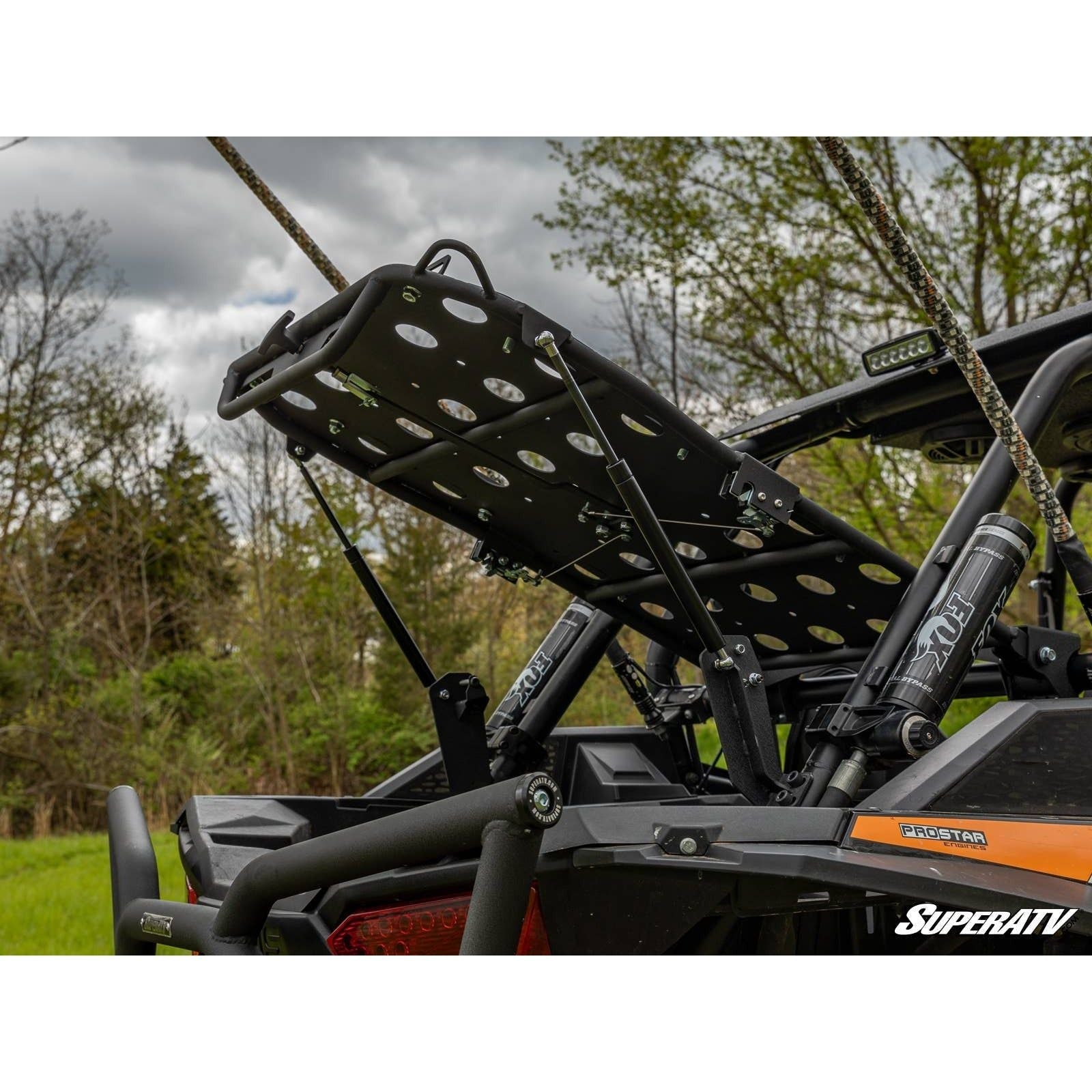 Photo of Polaris RZR Turbo S Cargo Rack by SuperATV - Premium Storage for UTVs / Side by Sides