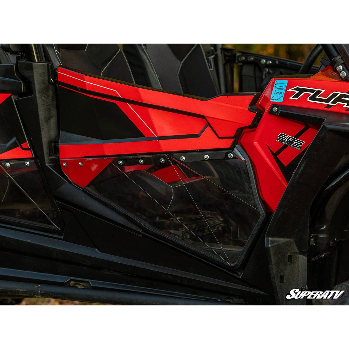 Polaris RZR Turbo S Clear Lower Doors