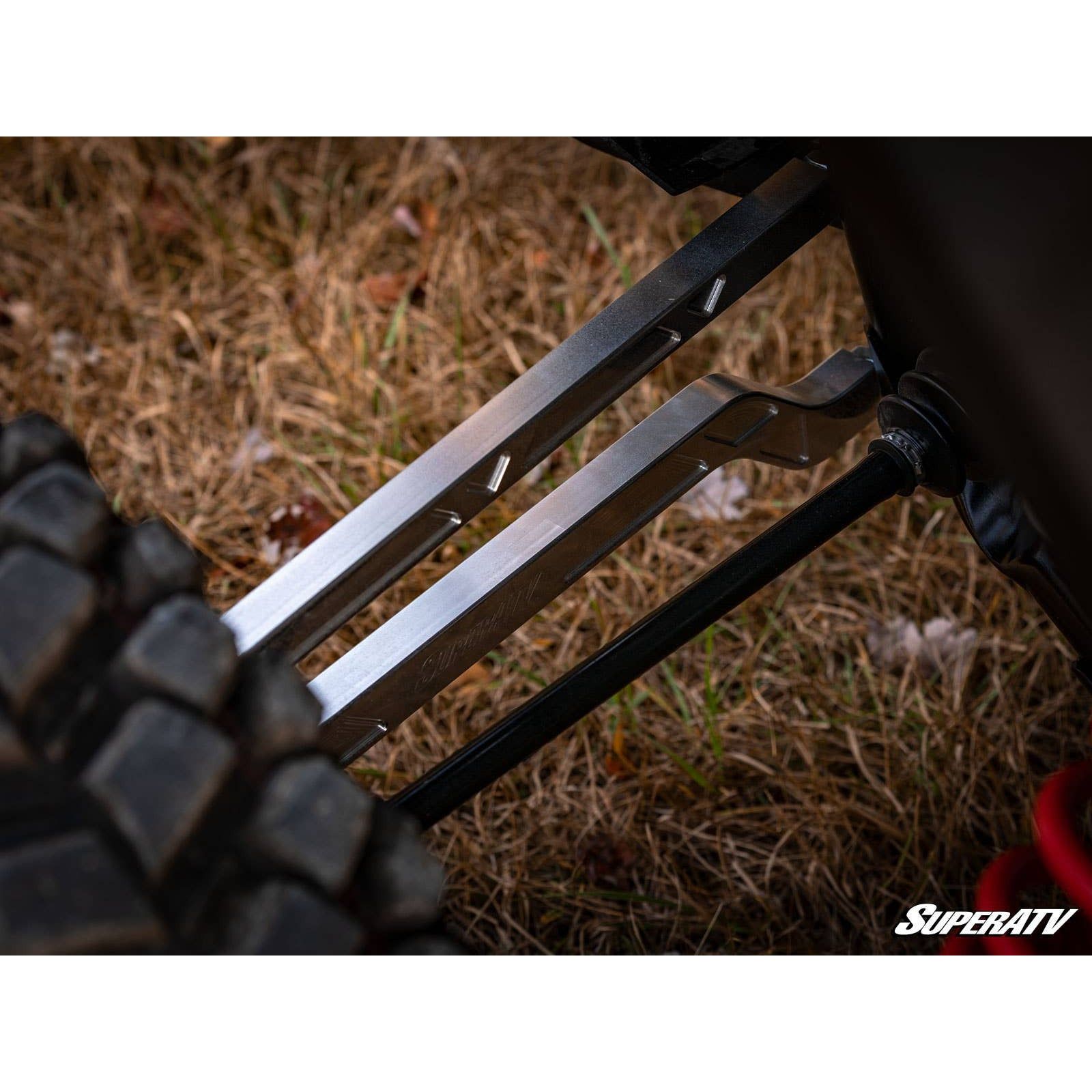 Photo of Polaris RZR Turbo S High Clearance Billet Aluminum Radius Arms by SuperATV - Premium Radius Rods & Plates for UTVs / Side by Sides
