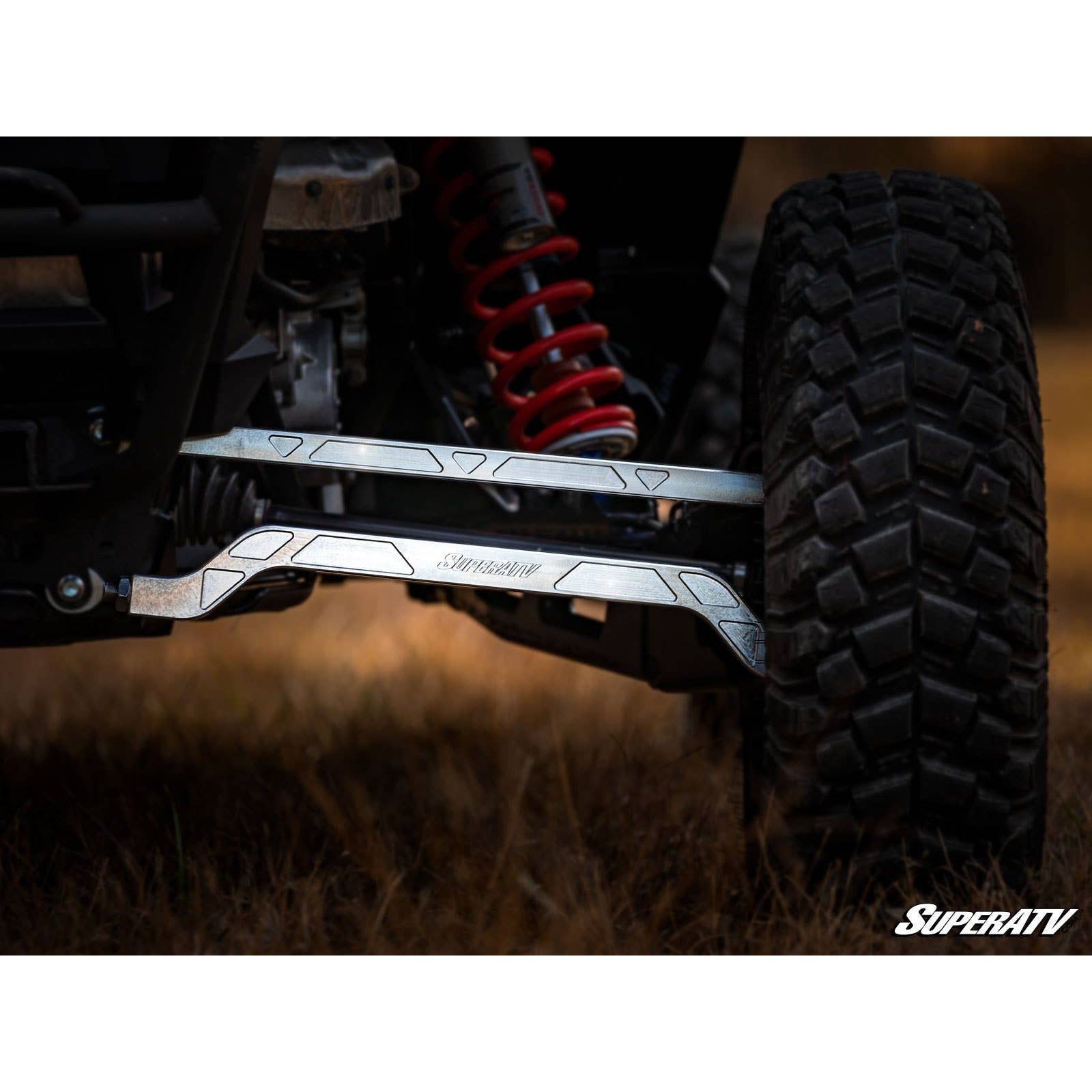 Photo of Polaris RZR Turbo S High Clearance Billet Aluminum Radius Arms by SuperATV - Premium Radius Rods & Plates for UTVs / Side by Sides