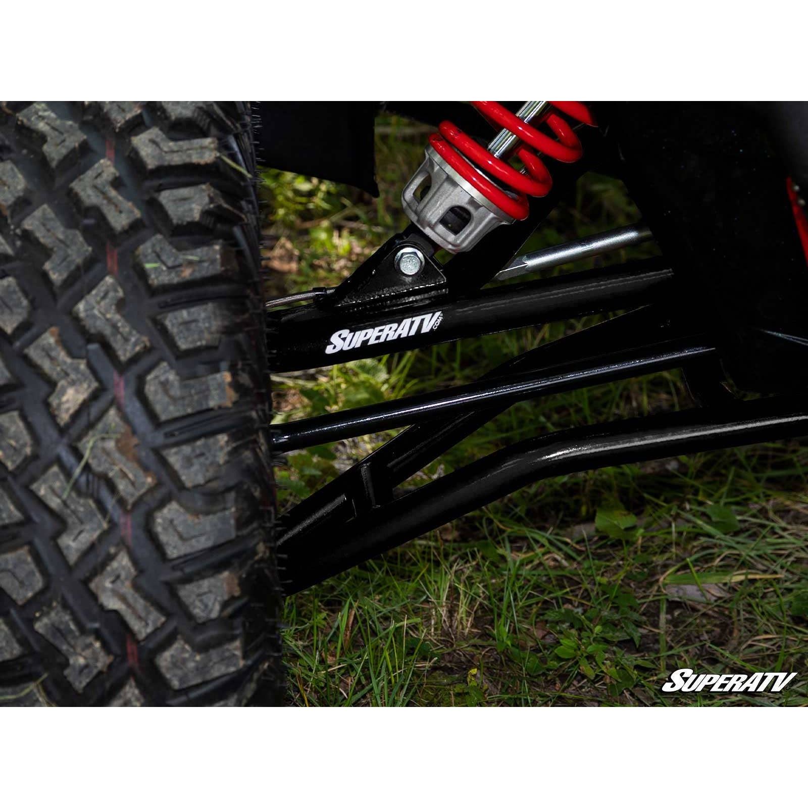 Photo of Polaris RZR Turbo S High Clearance Front A-Arms by SuperATV - Premium A-Arms & Control Arms for UTVs / Side by Sides