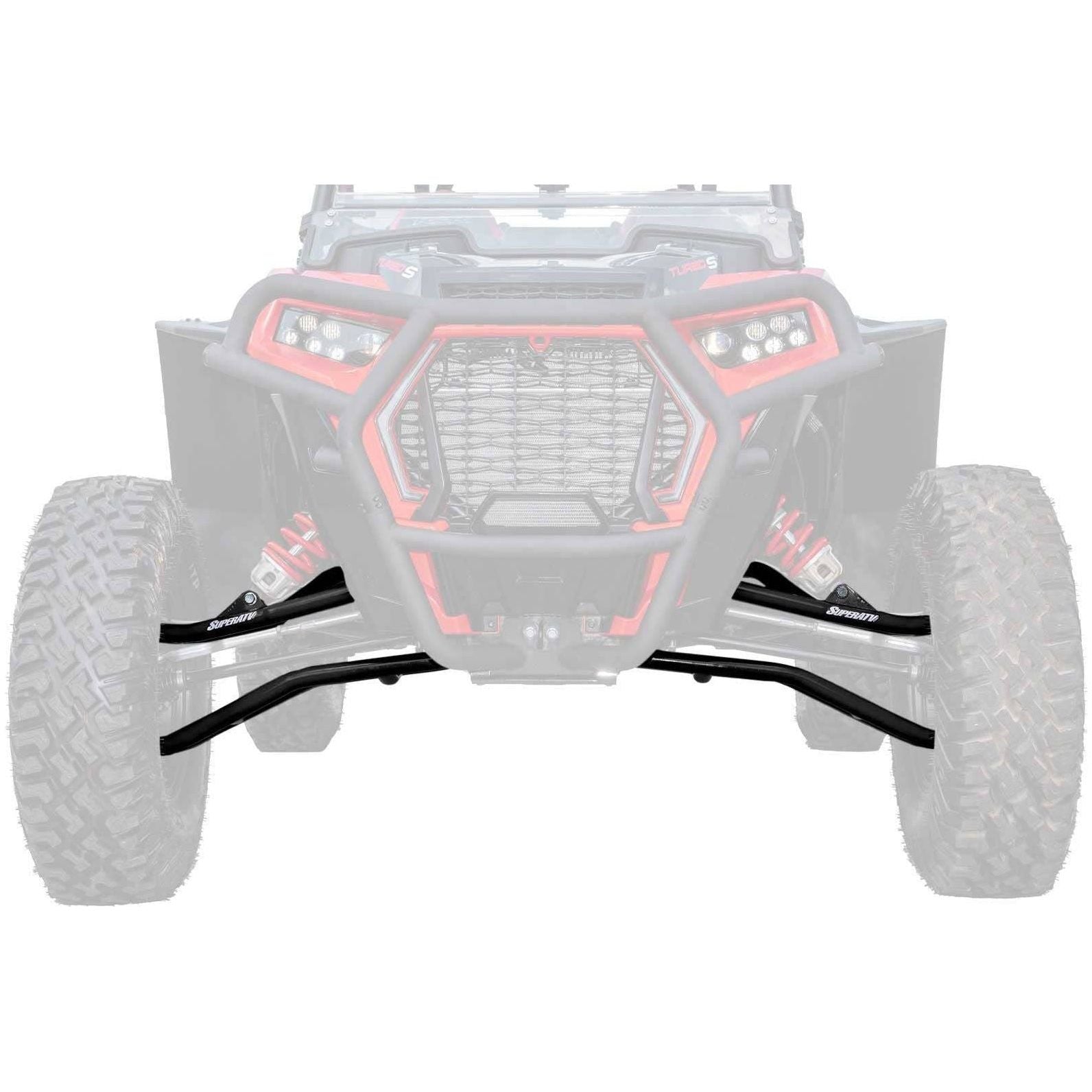 Photo of Polaris RZR Turbo S High Clearance Front A-Arms by SuperATV - Premium A-Arms & Control Arms for UTVs / Side by Sides