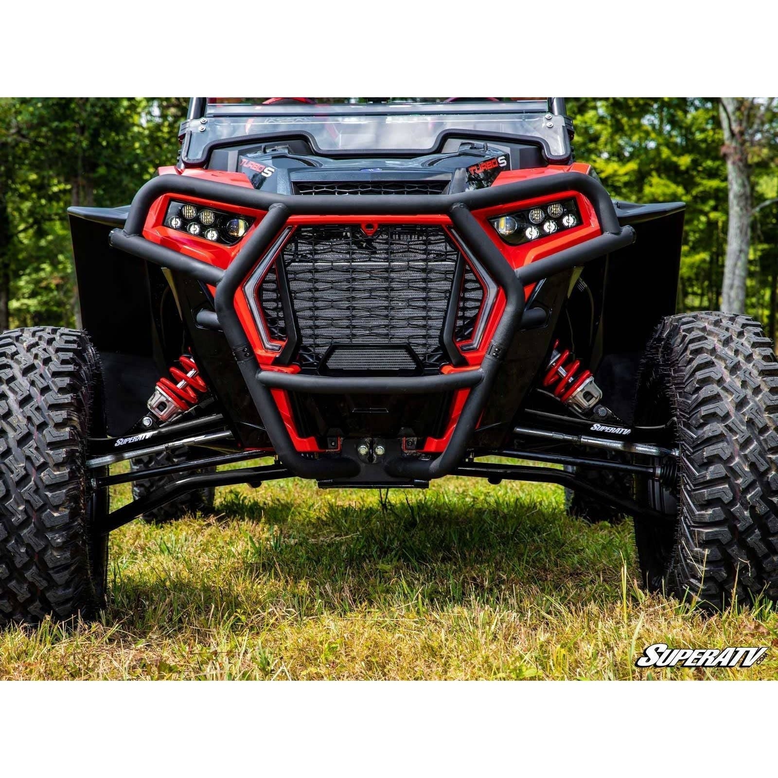 Photo of Polaris RZR Turbo S High Clearance Front A-Arms by SuperATV - Premium A-Arms & Control Arms for UTVs / Side by Sides