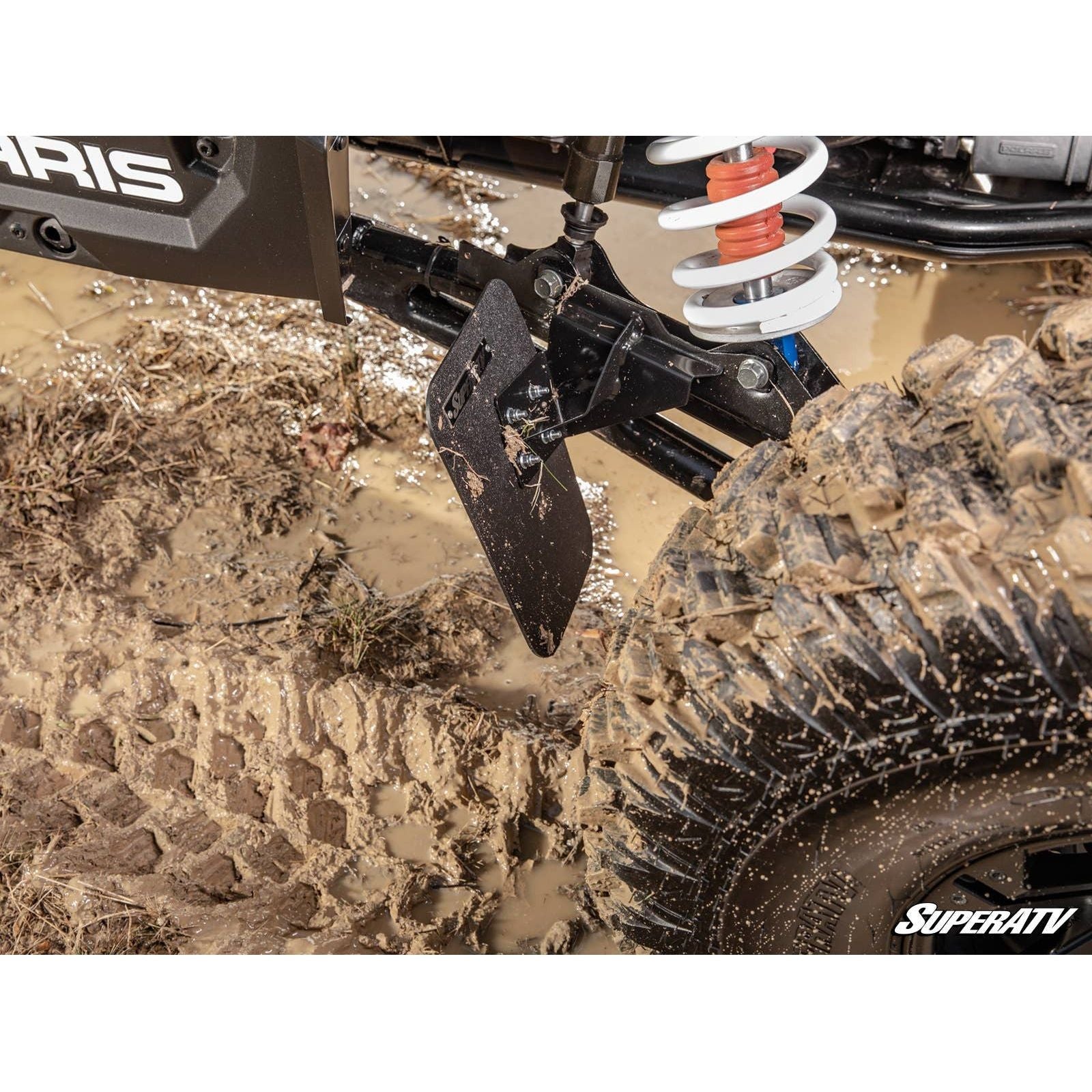 Photo of Polaris RZR Turbo S Mud Flaps by SuperATV - Premium Body for UTVs / Side by Sides