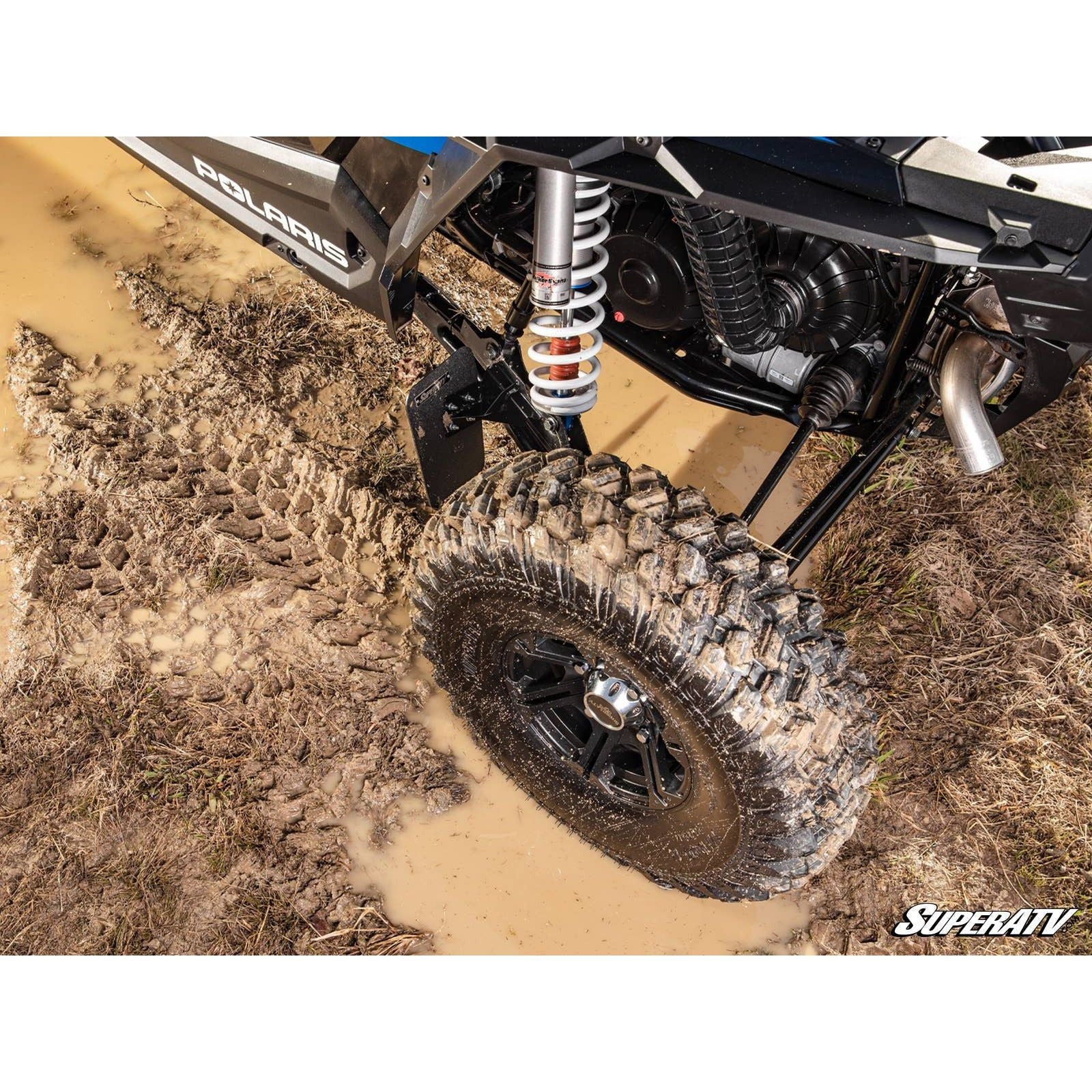 Photo of Polaris RZR Turbo S Mud Flaps by SuperATV - Premium Body for UTVs / Side by Sides