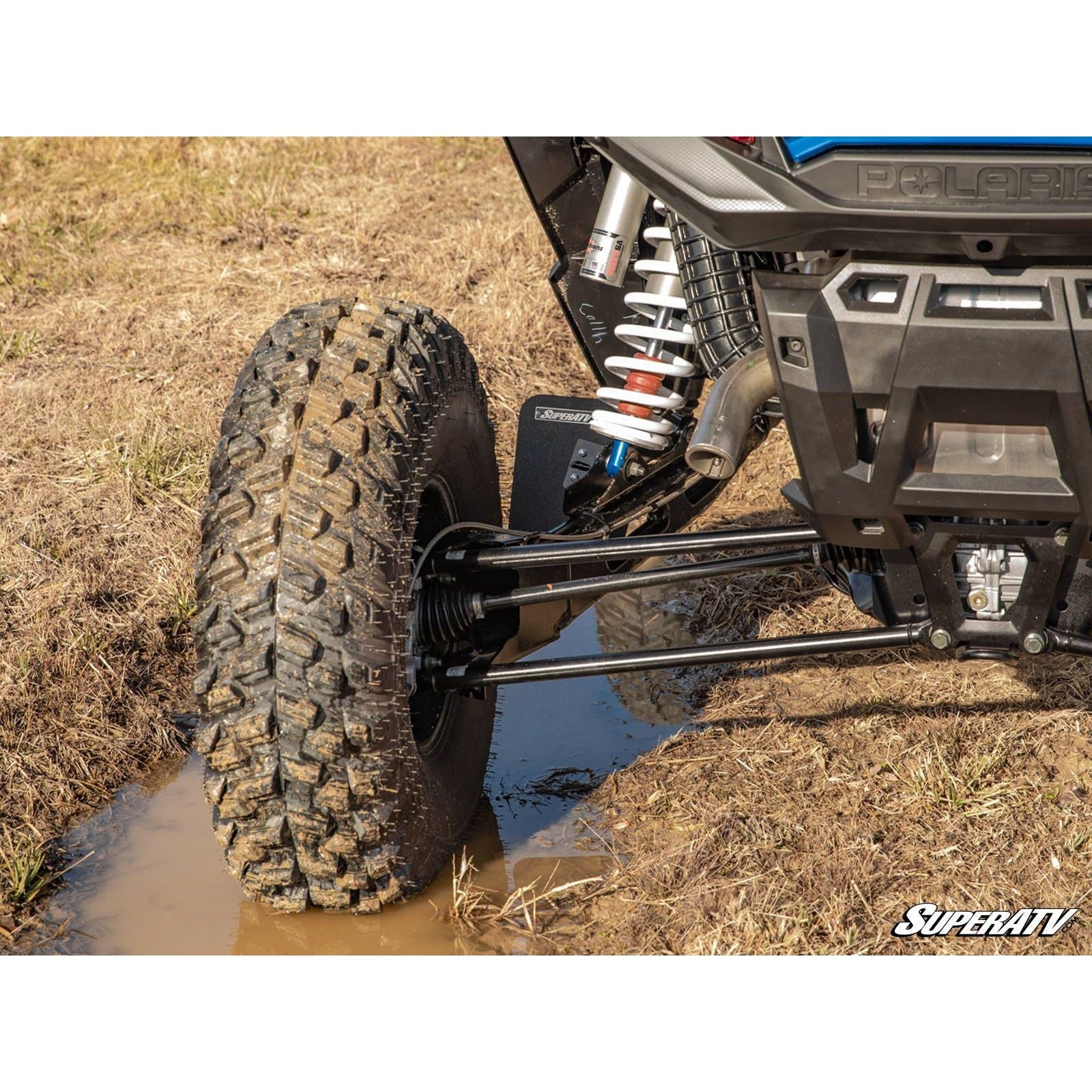 Photo of Polaris RZR Turbo S Mud Flaps by SuperATV - Premium Body for UTVs / Side by Sides