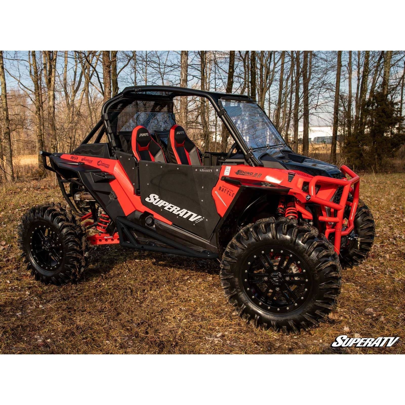 Photo of Polaris RZR Turbo S Nerf Bars by SuperATV - Premium Nerf Bars for UTVs / Side by Sides