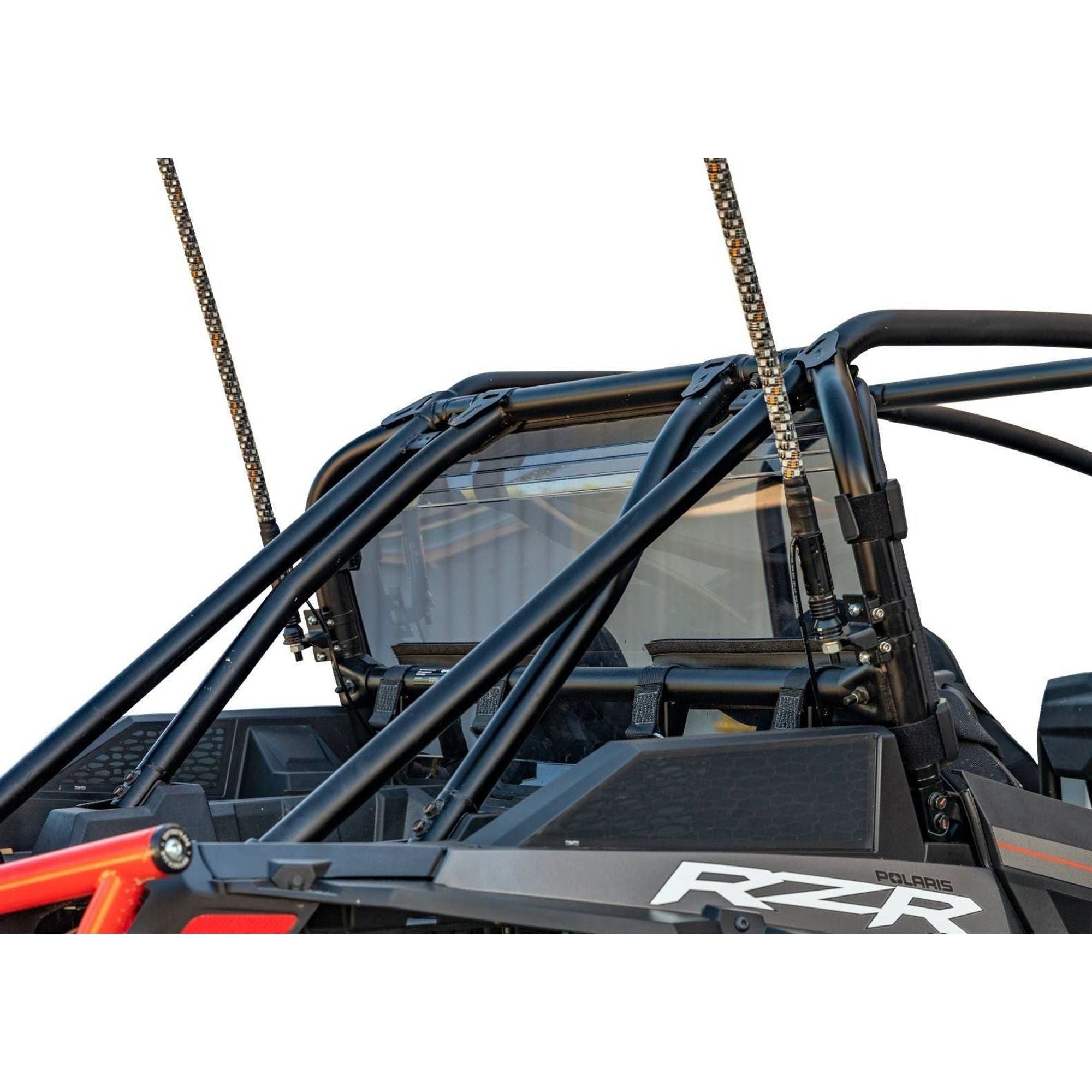 Photo of Polaris RZR Turbo S Rear Windshield by SuperATV - Premium Windshields for UTVs / Side by Sides