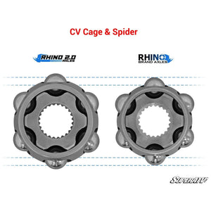 Polaris RZR Turbo S Rhino 2.0 Heavy Duty Axle