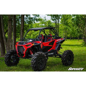 Polaris RZR Turbo S Scratch Resistant Flip Down Windshield