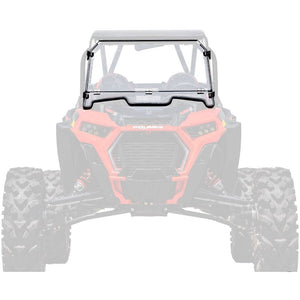 Polaris RZR Turbo S Scratch Resistant Flip Down Windshield