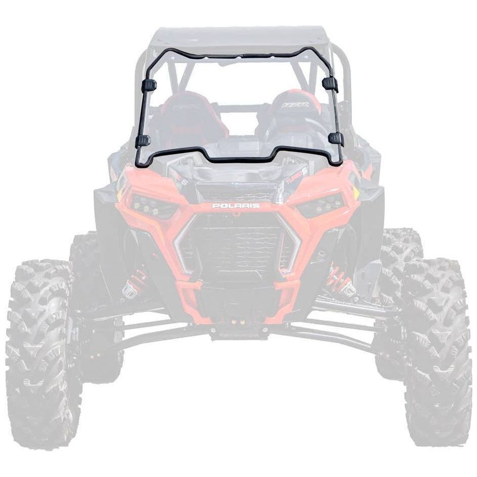 Photo of Polaris RZR Turbo S Scratch Resistant Full Windshield by SuperATV - Premium Windshields for UTVs / Side by Sides