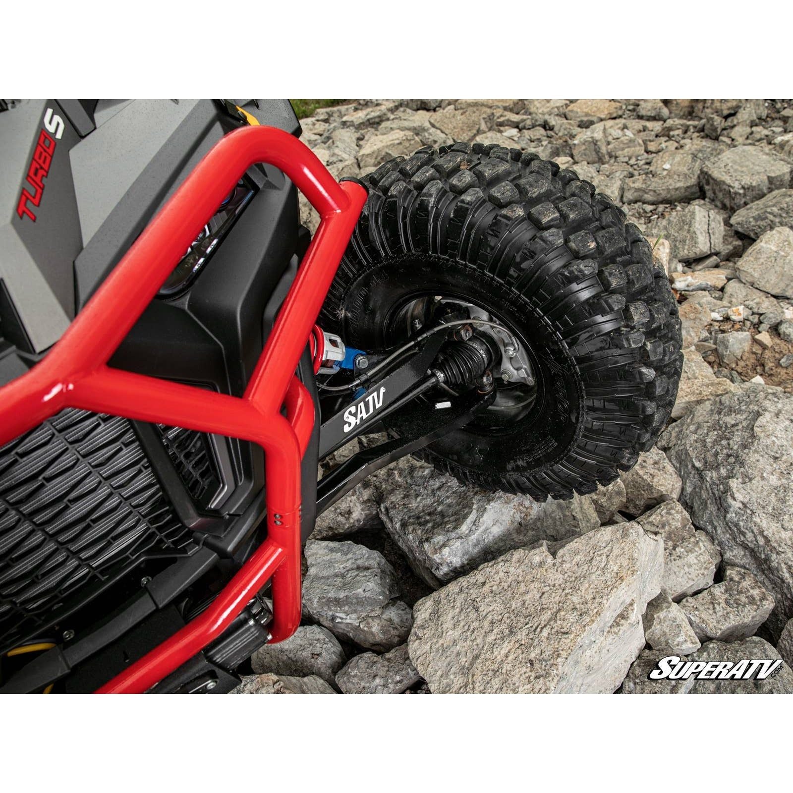 Photo of Polaris RZR Turbo S Sidewinder 1.5" Forward Offset A-Arms by SuperATV - Premium A-Arms & Control Arms for UTVs / Side by Sides