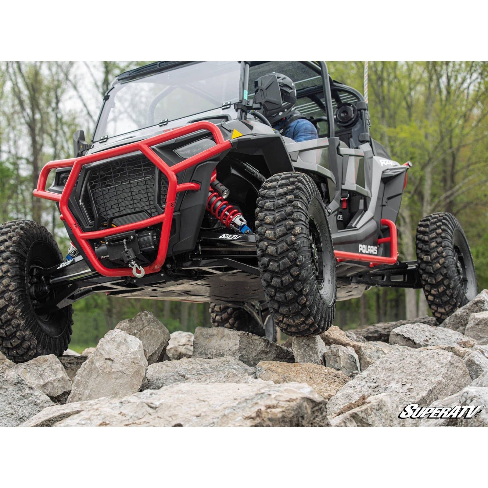 Photo of Polaris RZR Turbo S Sidewinder 1.5" Forward Offset A-Arms by SuperATV - Premium A-Arms & Control Arms for UTVs / Side by Sides
