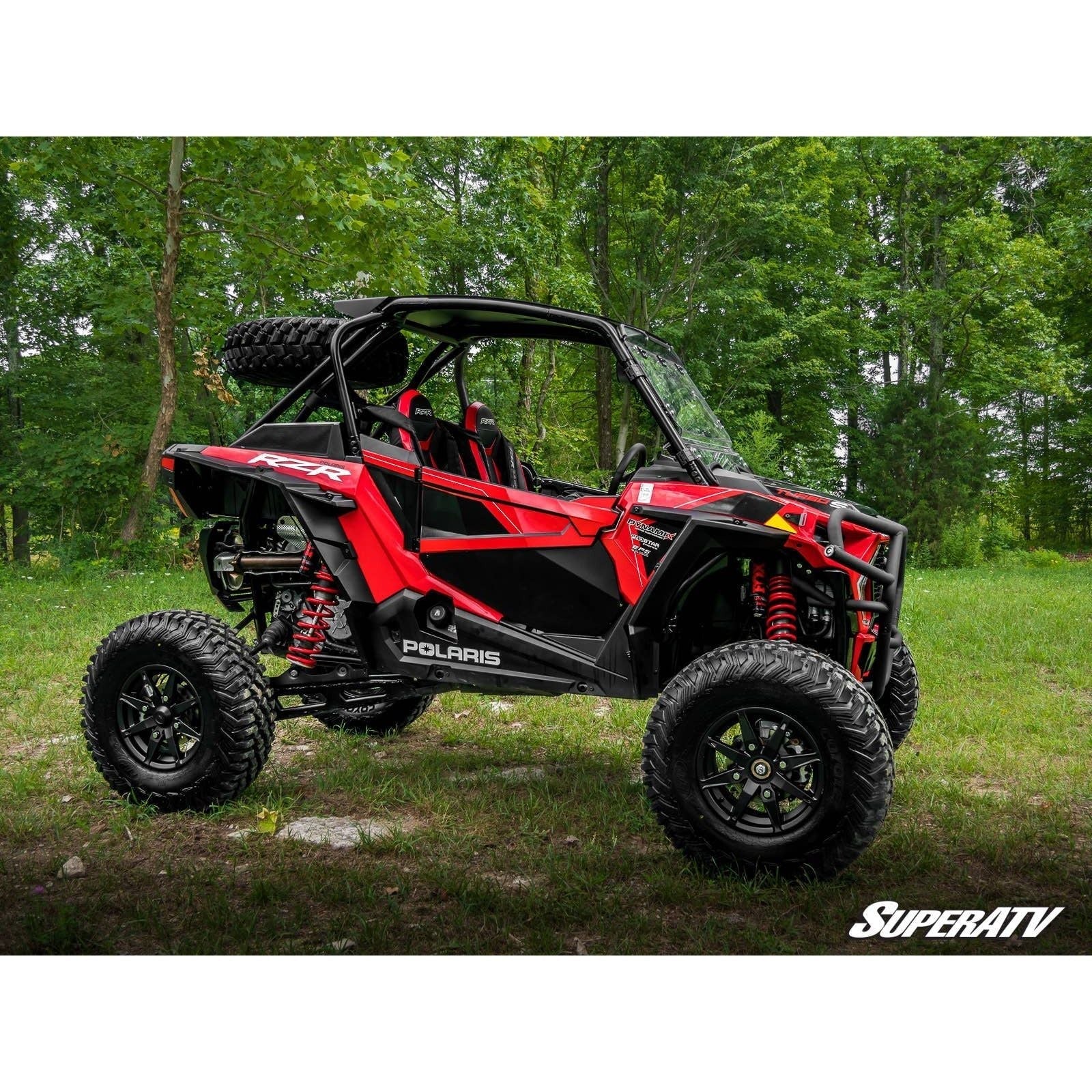 Photo of Polaris RZR Turbo S Spare Tire Carrier by SuperATV - Premium Storage for UTVs / Side by Sides