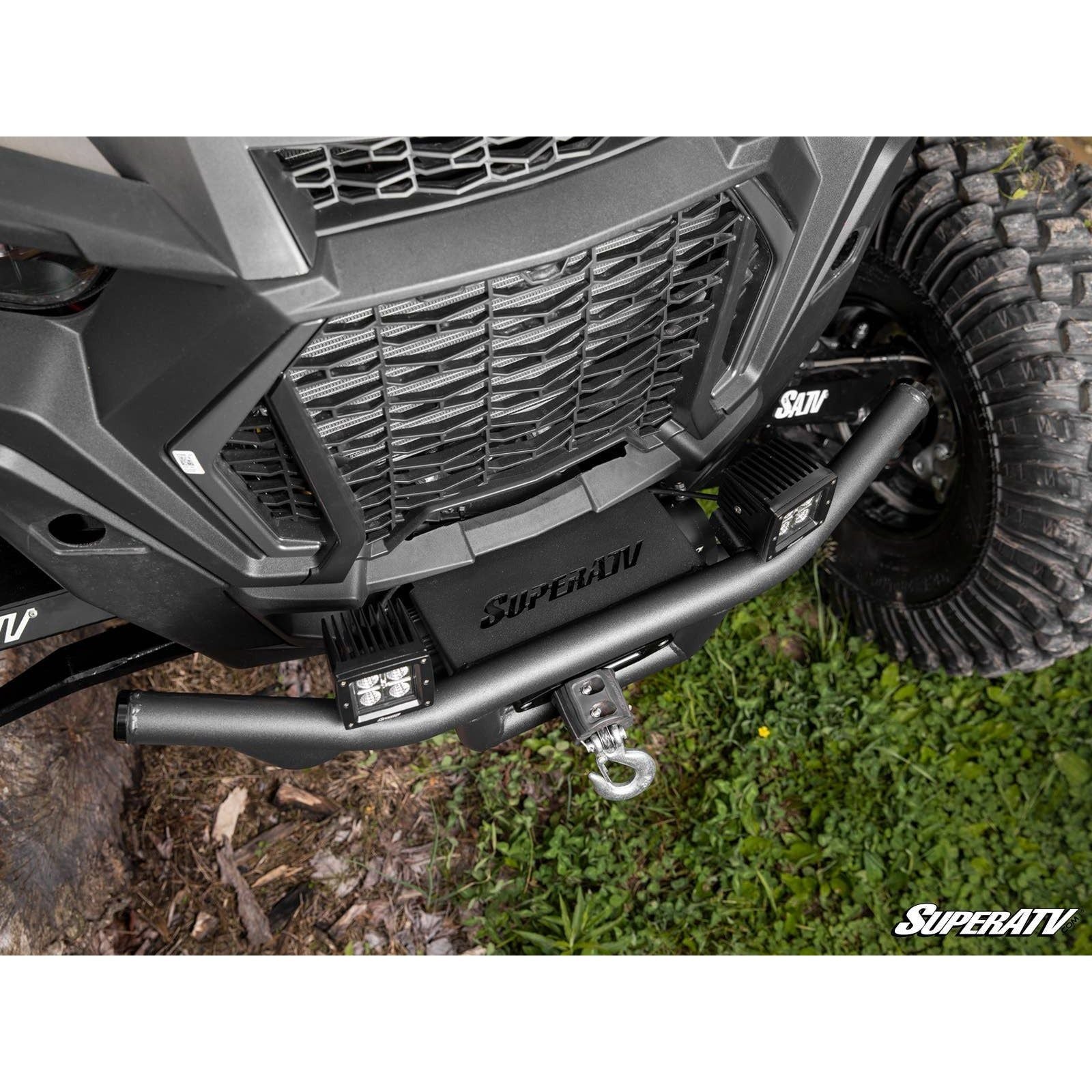 Photo of Polaris RZR Turbo S Winch Ready Front Bumper by SuperATV - Premium Bumpers for UTVs / Side by Sides