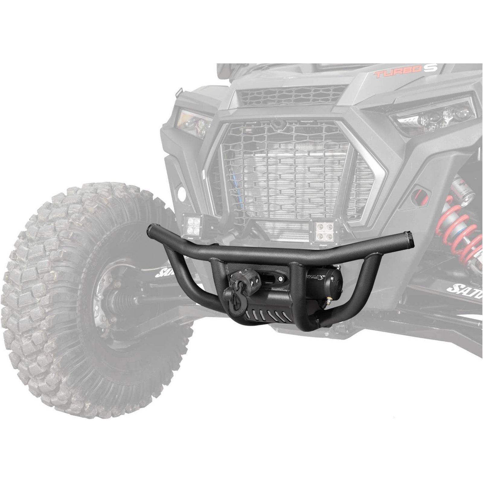 Photo of Polaris RZR Turbo S Winch Ready Front Bumper by SuperATV - Premium Bumpers for UTVs / Side by Sides