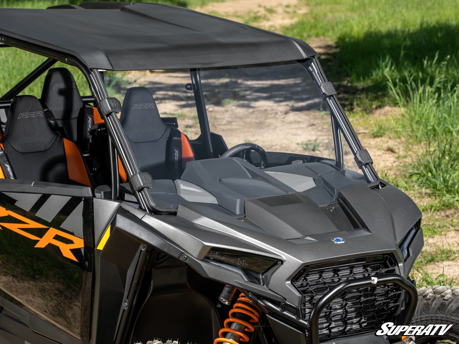 Photo of SuperATV Polaris RZR XP Full Windshield by SuperATV - Premium Windshields for UTVs / Side by Sides