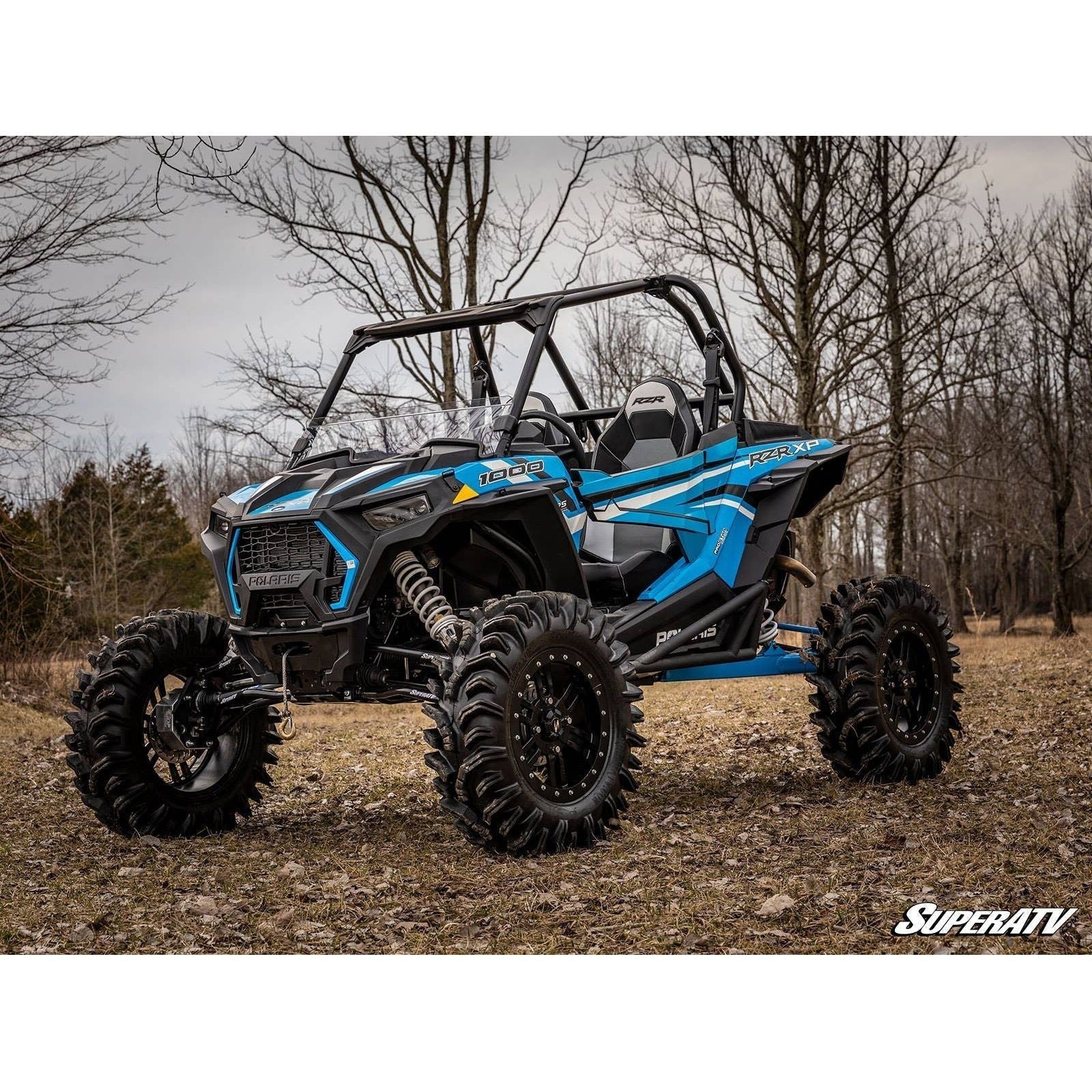 Photo of Polaris RZR XP 1000 Half Windshield (GARAGE SALE) by SuperATV - Premium Windshields for UTVs / Side by Sides