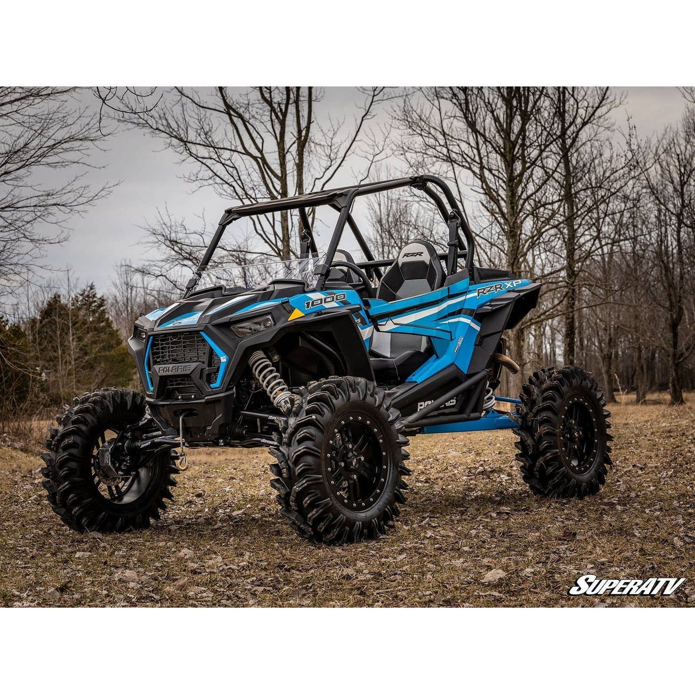 Photo of Polaris RZR XP 1000 Half Windshield (GARAGE SALE) by SuperATV - Premium Windshields for UTVs / Side by Sides