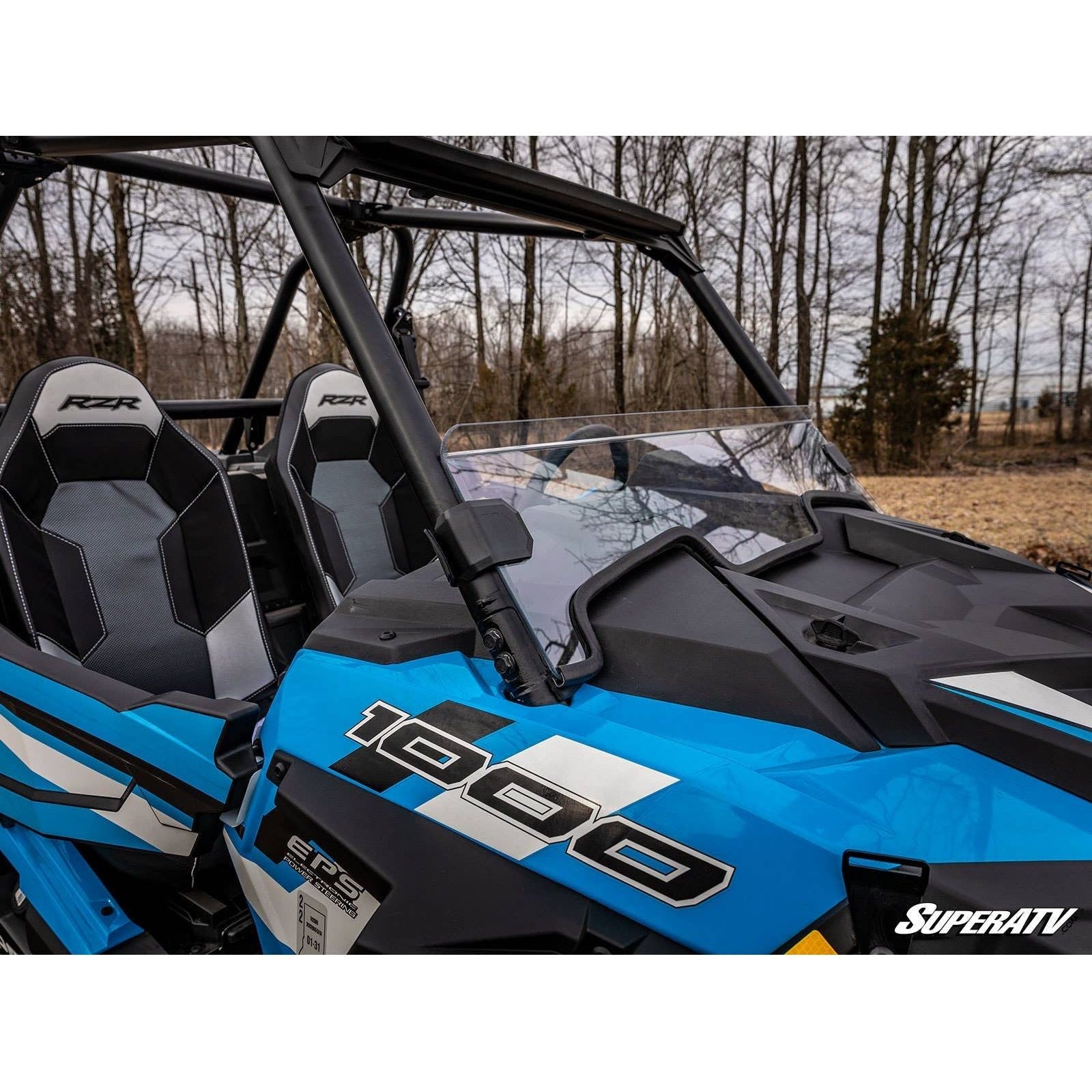 Photo of Polaris RZR XP 1000 Half Windshield (GARAGE SALE) by SuperATV - Premium Windshields for UTVs / Side by Sides