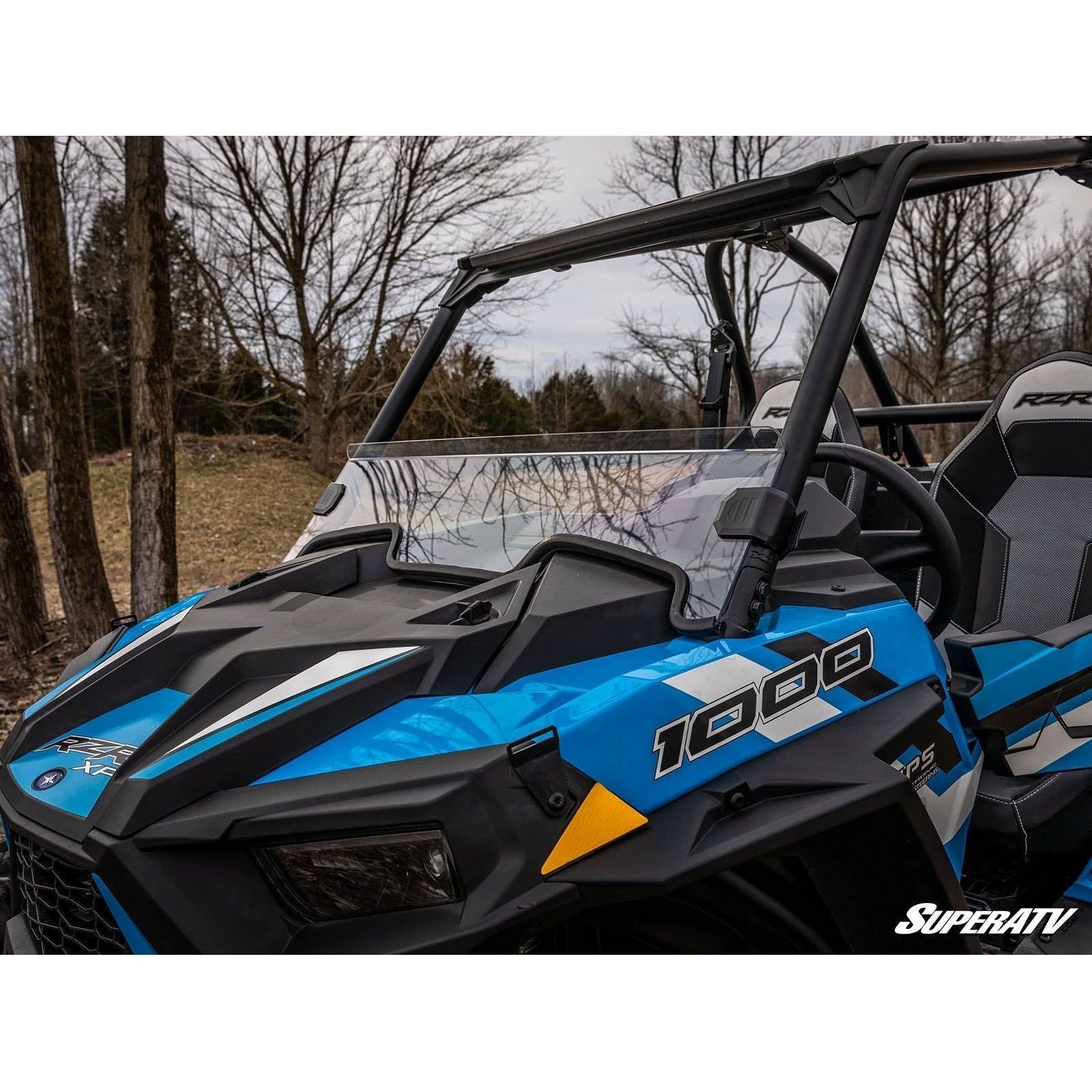 Photo of Polaris RZR XP 1000 Half Windshield (GARAGE SALE) by SuperATV - Premium Windshields for UTVs / Side by Sides
