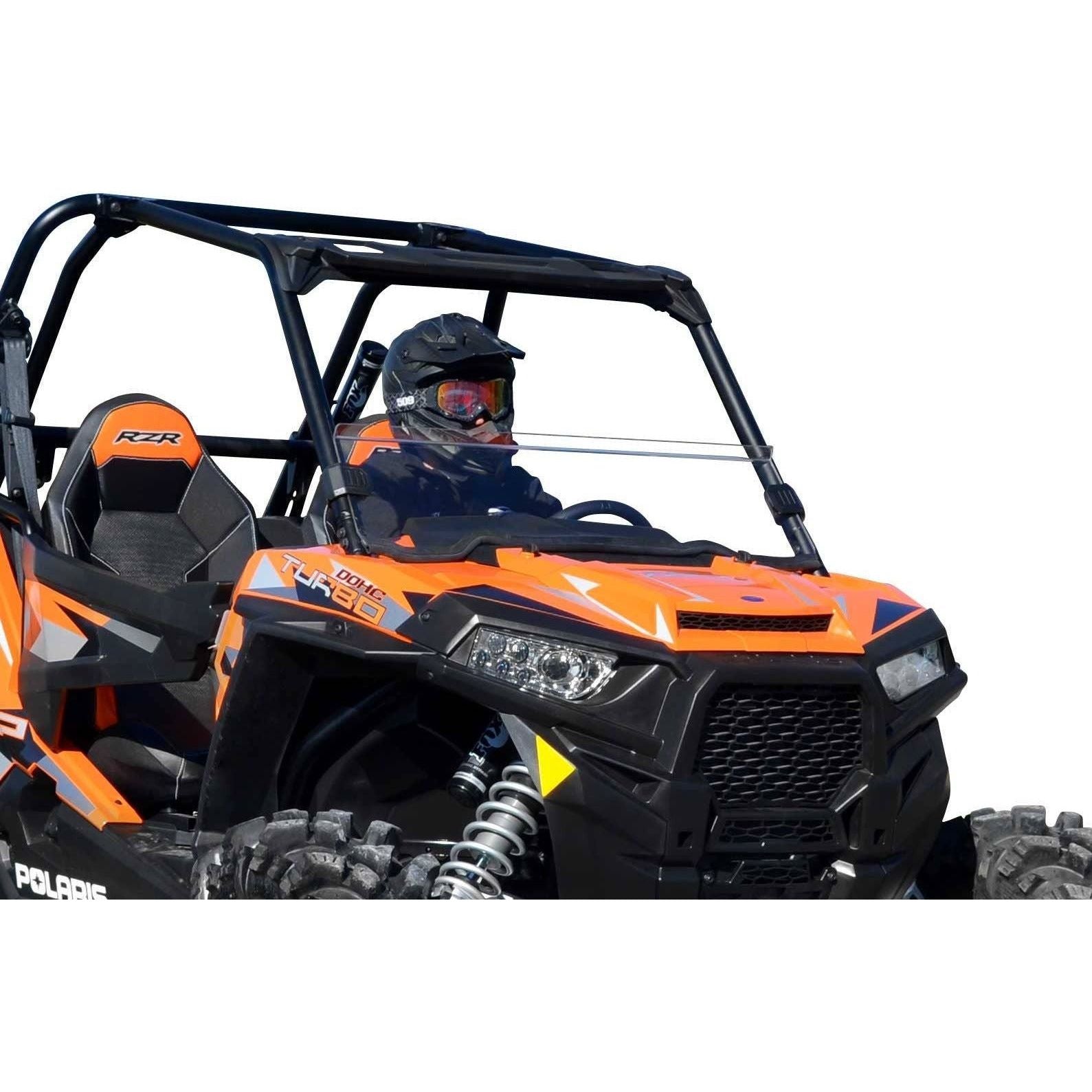 Photo of Polaris RZR XP 1000 Half Windshield (GARAGE SALE) by SuperATV - Premium Windshields for UTVs / Side by Sides