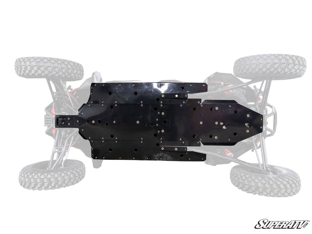 SuperATV Polaris RZR XP 4 Turbo S Full Skid Plate