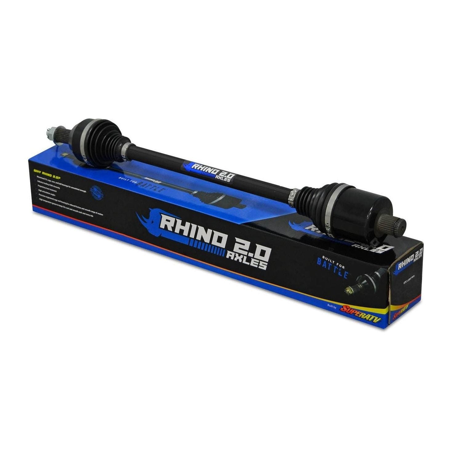 Photo of Polaris RZR XP 900 Big Lift Kit Rhino 2.0 Axle by SuperATV - Premium Axles for UTVs / Side by Sides