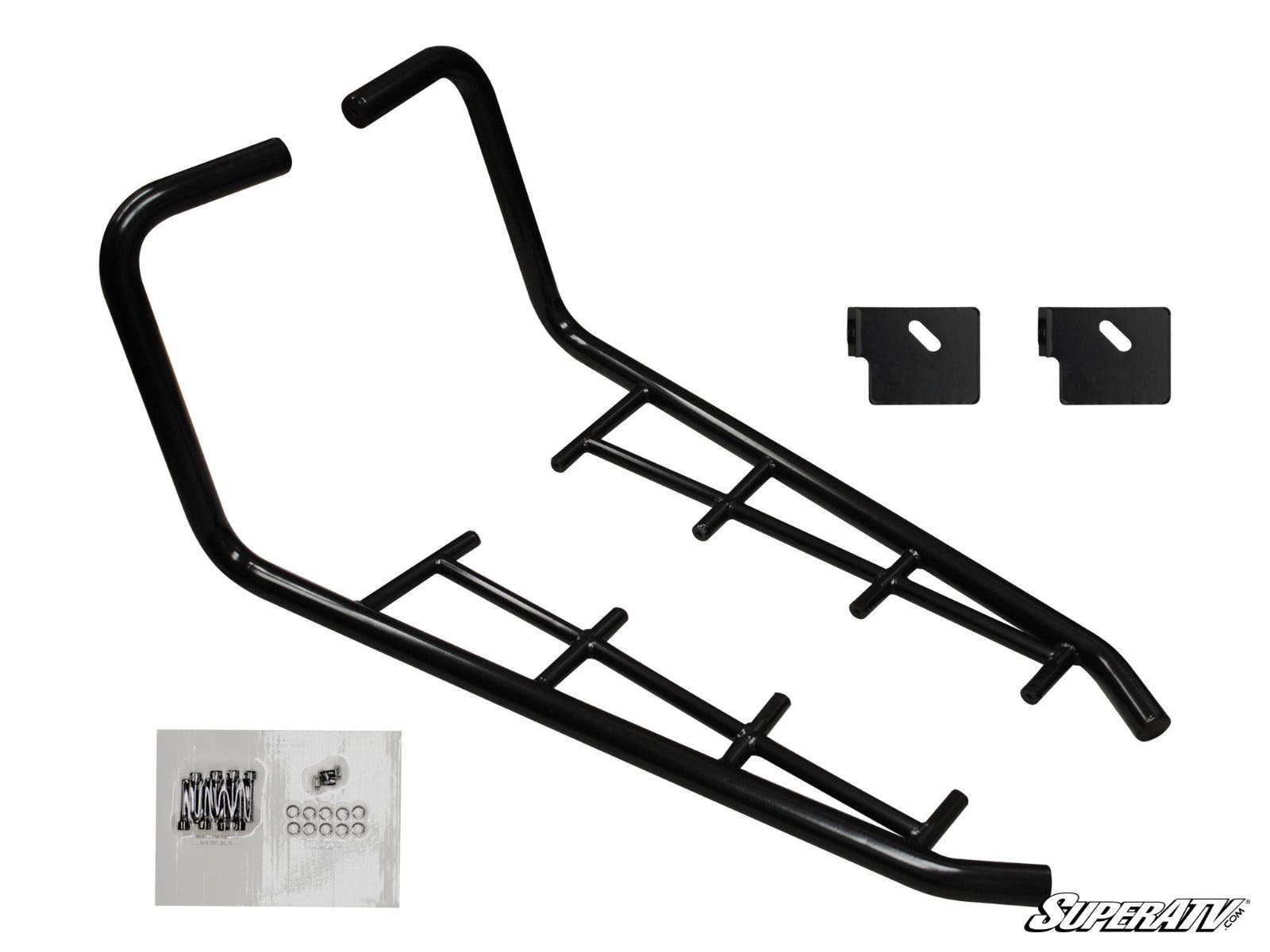 Photo of SuperATV Polaris RZR XP 900 Heavy Duty Rock Sliding Nerf Bars by SuperATV - Premium Nerf Bars for UTVs / Side by Sides
