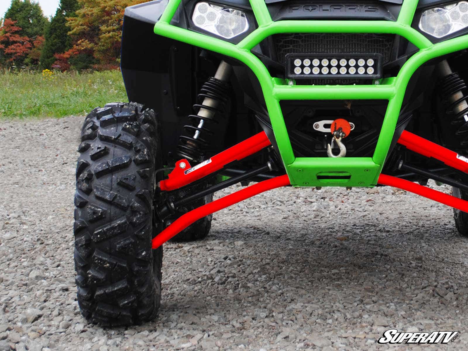 Photo of SuperATV Polaris RZR XP 900 High Clearance 1.5" Forward Offset A-Arms by SuperATV - Premium A-Arms & Control Arms for UTVs / Side by Sides