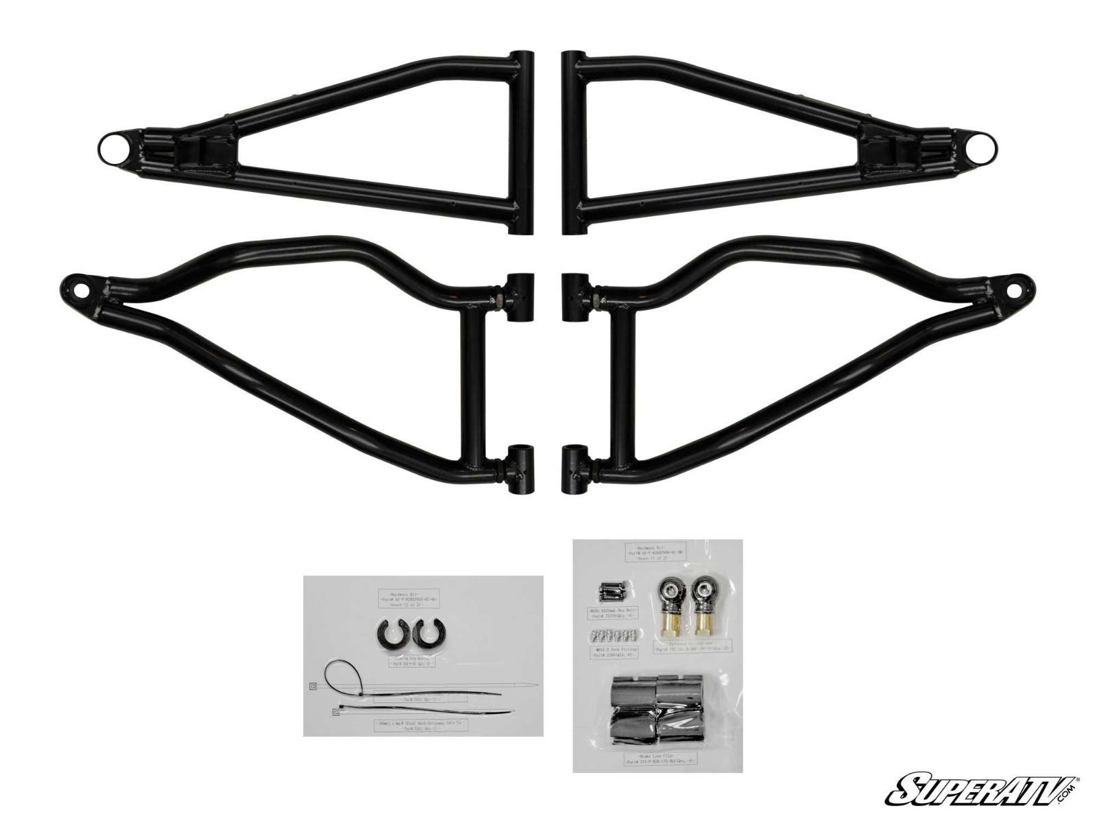 Photo of SuperATV Polaris RZR XP 900 High Clearance 1.5" Forward Offset A-Arms by SuperATV - Premium A-Arms & Control Arms for UTVs / Side by Sides